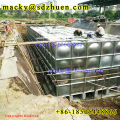 Good quality 1x1m panel sectional steel underground water tank for drinking water